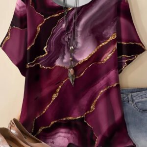 3D Print Casual Tee for Everyday Wear