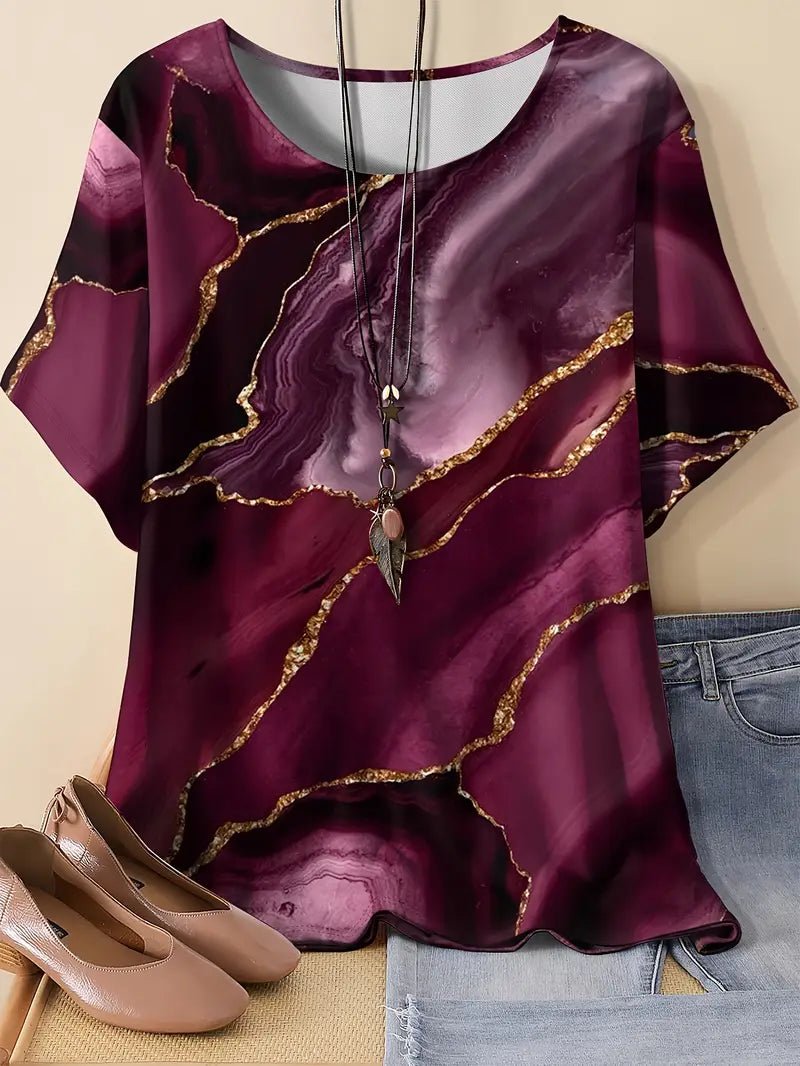 3D Print Casual Tee for Everyday Wear