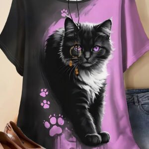 3D Print Casual Tee for Everyday Wear