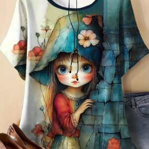 3D Print Casual Tee for Everyday Wear