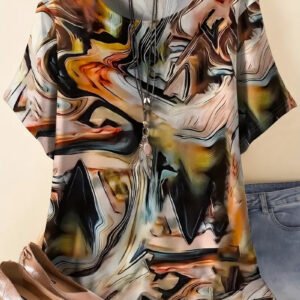 3D Print Casual Tee for Everyday Wear