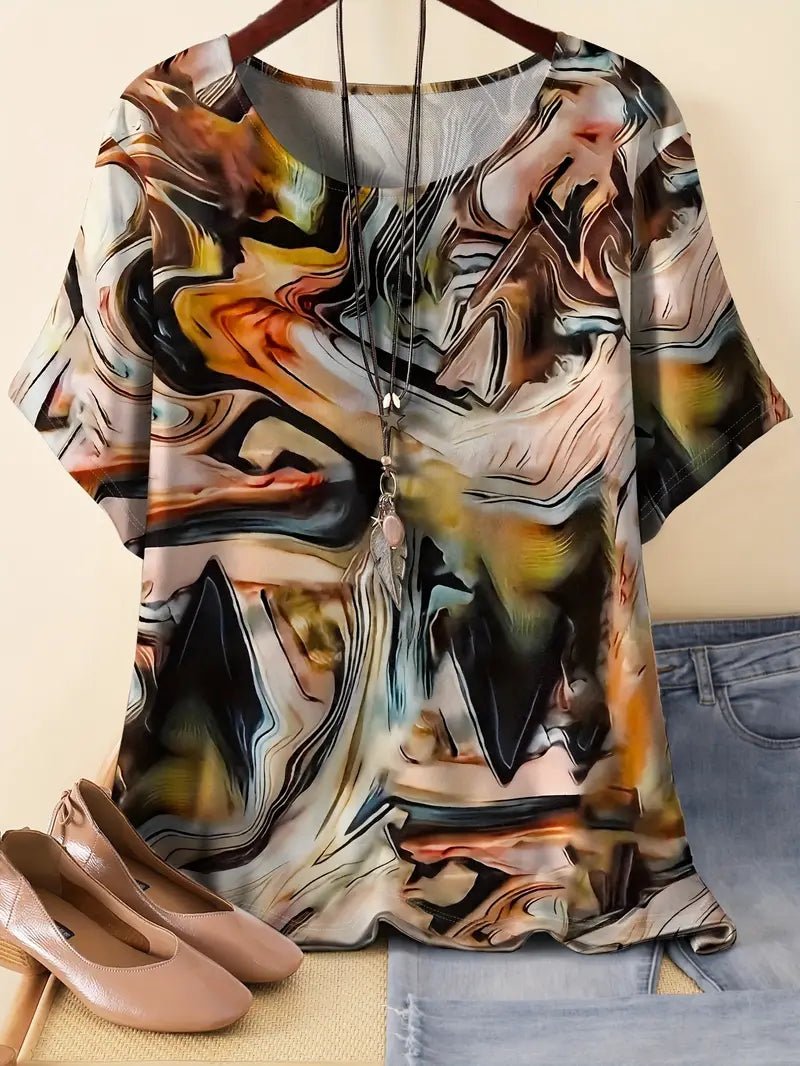 3D Print Casual Tee for Everyday Wear