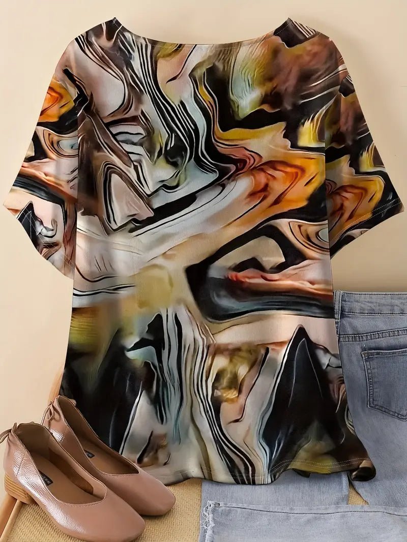 3D Print Casual Tee for Everyday Wear - Image 2