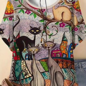 3D Print Casual Tee for Everyday Wear