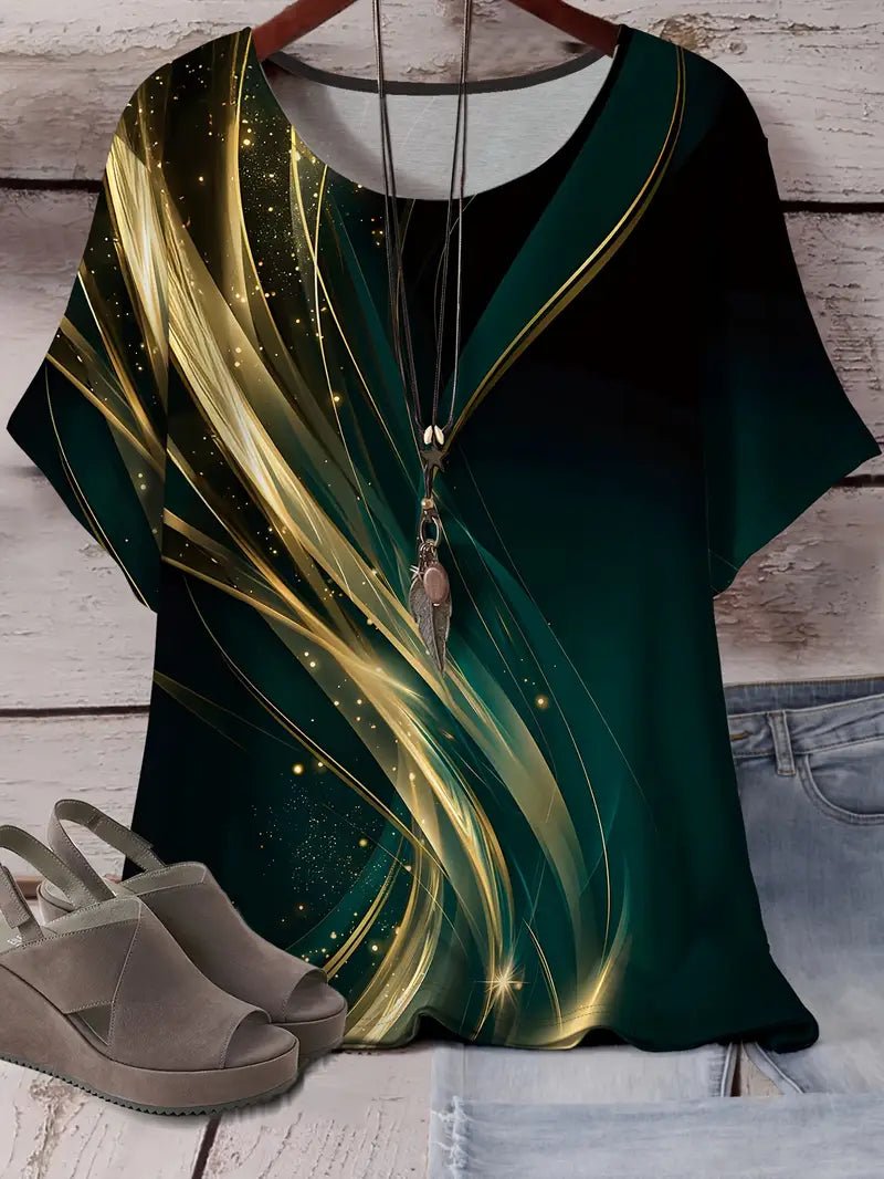 3D Print Casual Tee for Everyday Wear