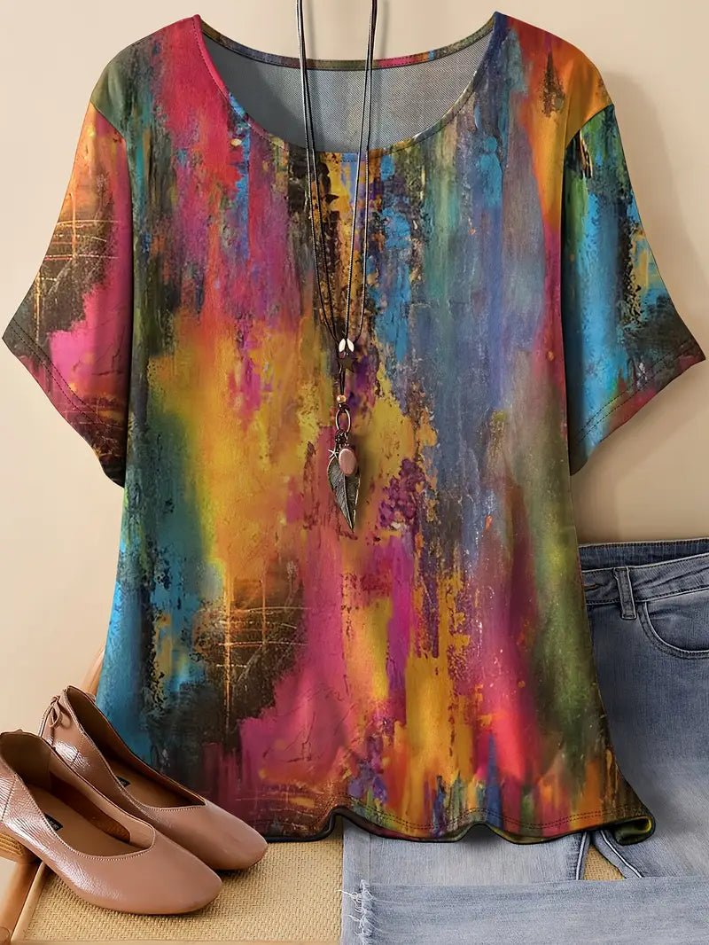 3D Print Casual Tee for Everyday Wear