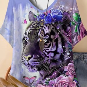 3D Print Casual Tee for Everyday Wear