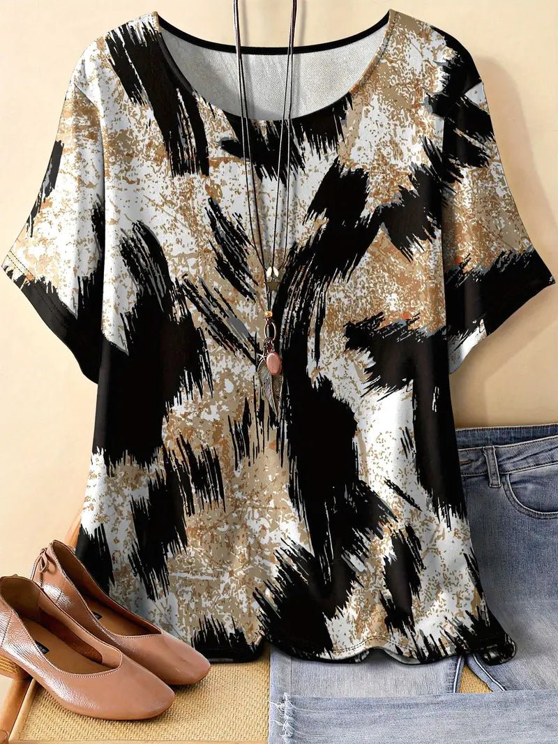 3D Print Casual Tee for Everyday Wear